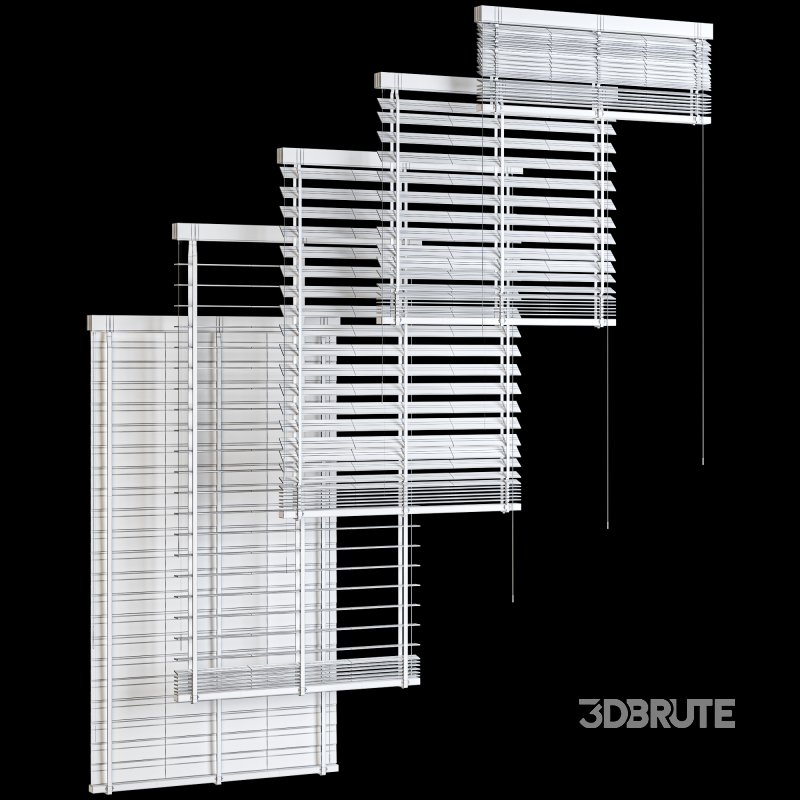 Wooden Blinds Set 27 Image 7