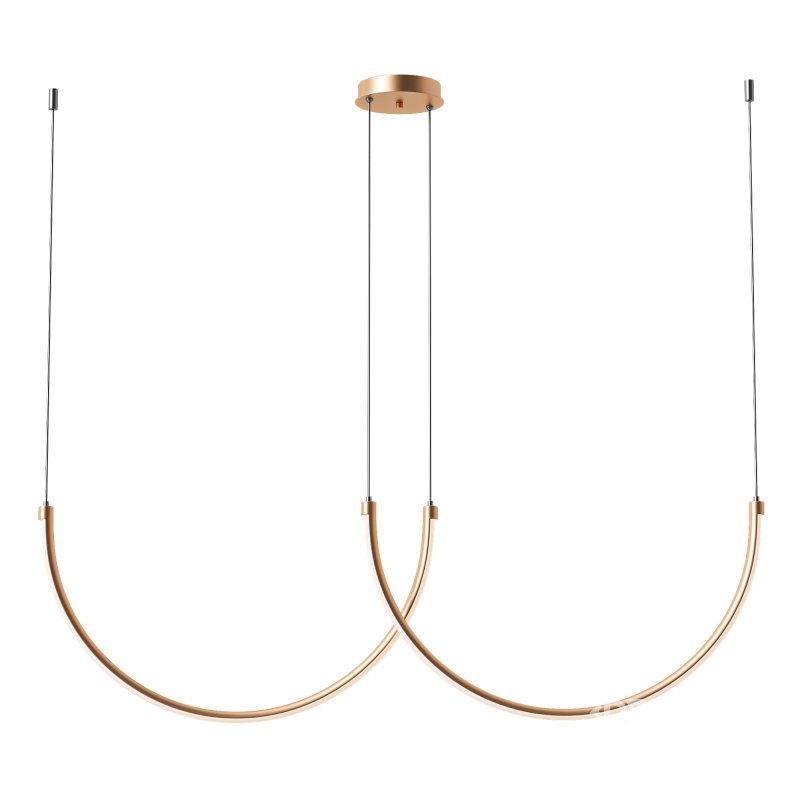 Line Led Chandelier Image 3