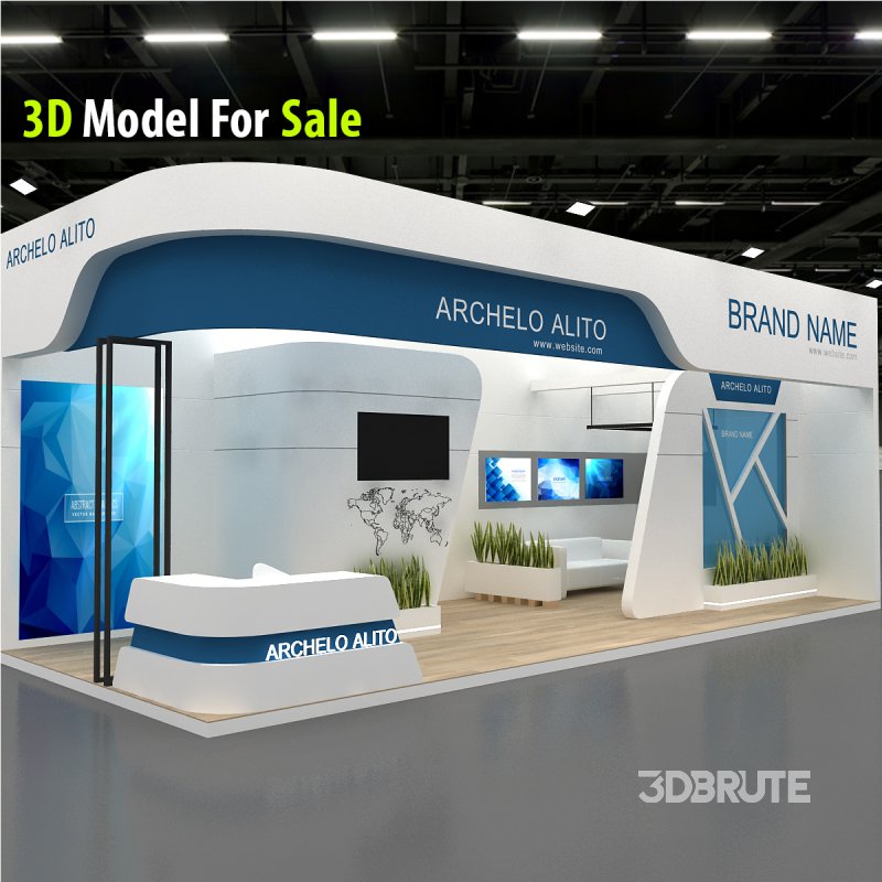 3d exhibition booth Image 7