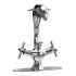 Chrome Dolphin Faucet Single Hole Widespread Plate - Thumbnail 3
