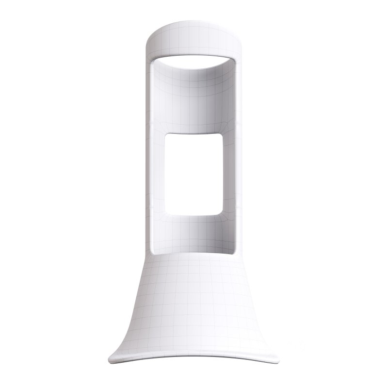 Heavy Duty Cast Brass Flag Pole Bracket Holder Chrome Image 3