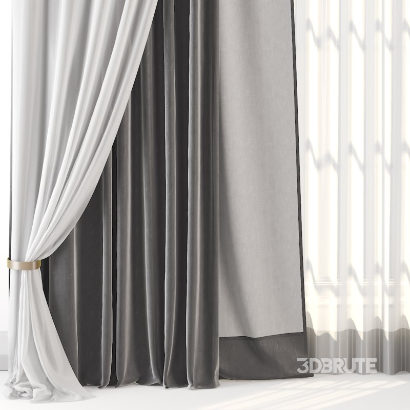 Silk and Cotton Curtain 09 Image 4