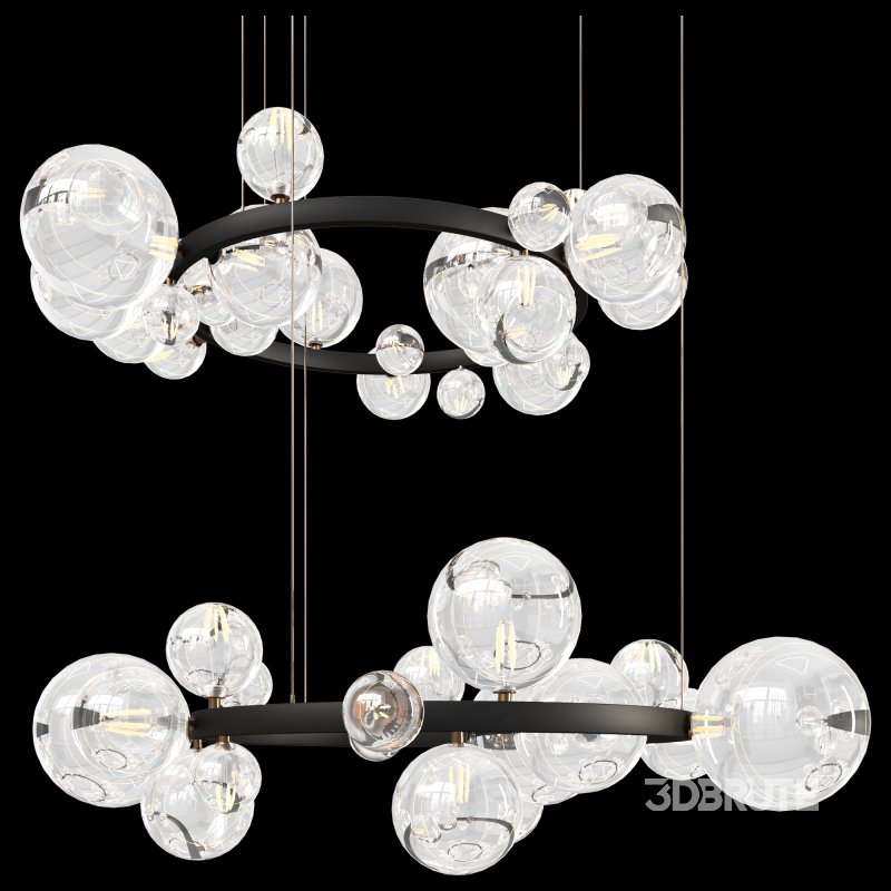 Ring chandeliers and lamps IONA Image 4