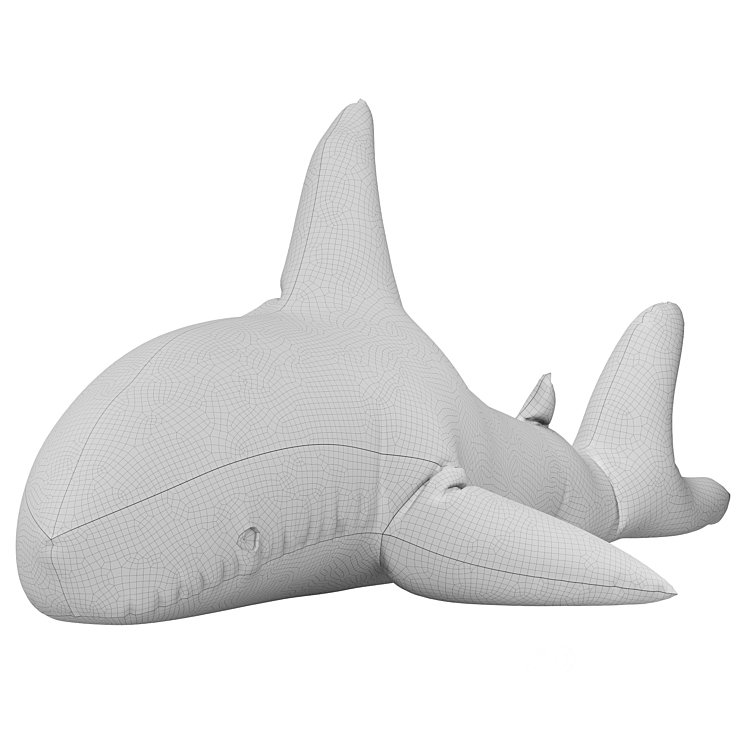 Sleeping Shark Plush Toy Image 4
