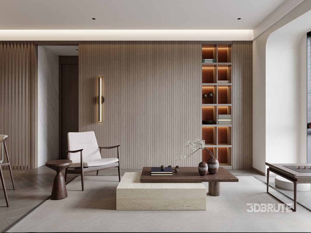 Japanese Living Room Dining Room Image 3