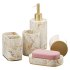 5 Piece Bathroom Counter Top Accessory Set - Thumbnail 3