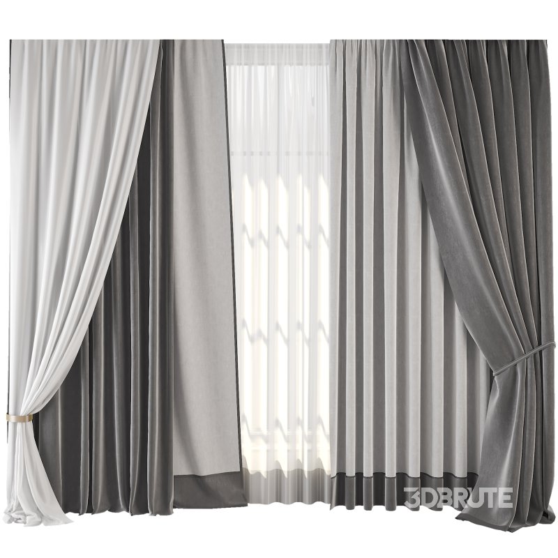 Silk and Cotton Curtain 09 Image 2