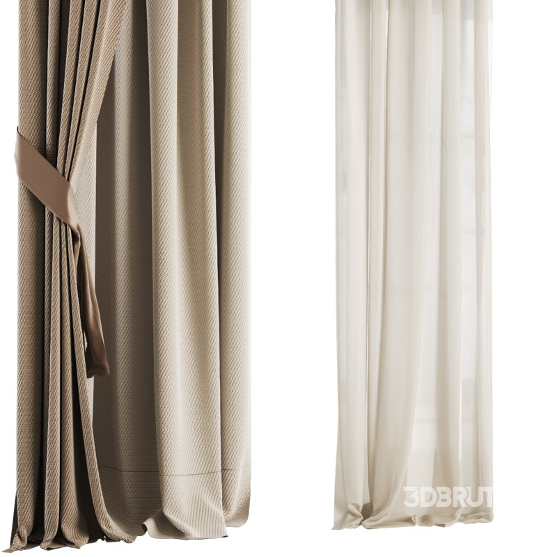 Silk and Cotton Curtain 051 Image 5