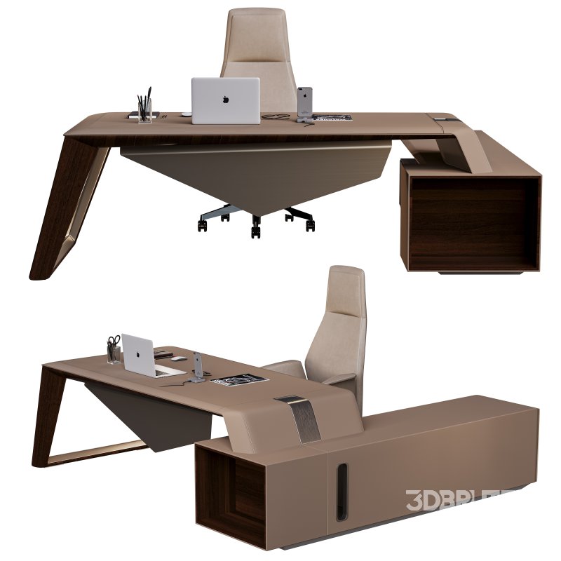 LUXURY Executive Office Desk H05 Image 5