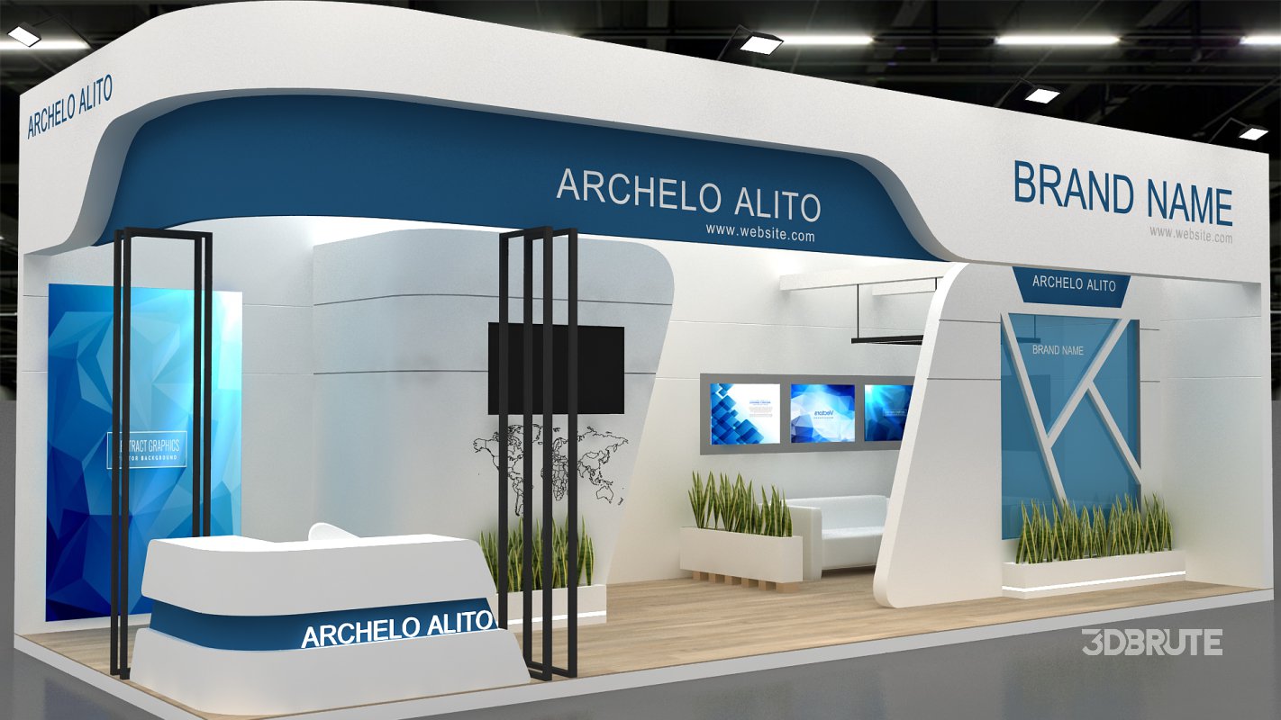 3d exhibition booth Image 3