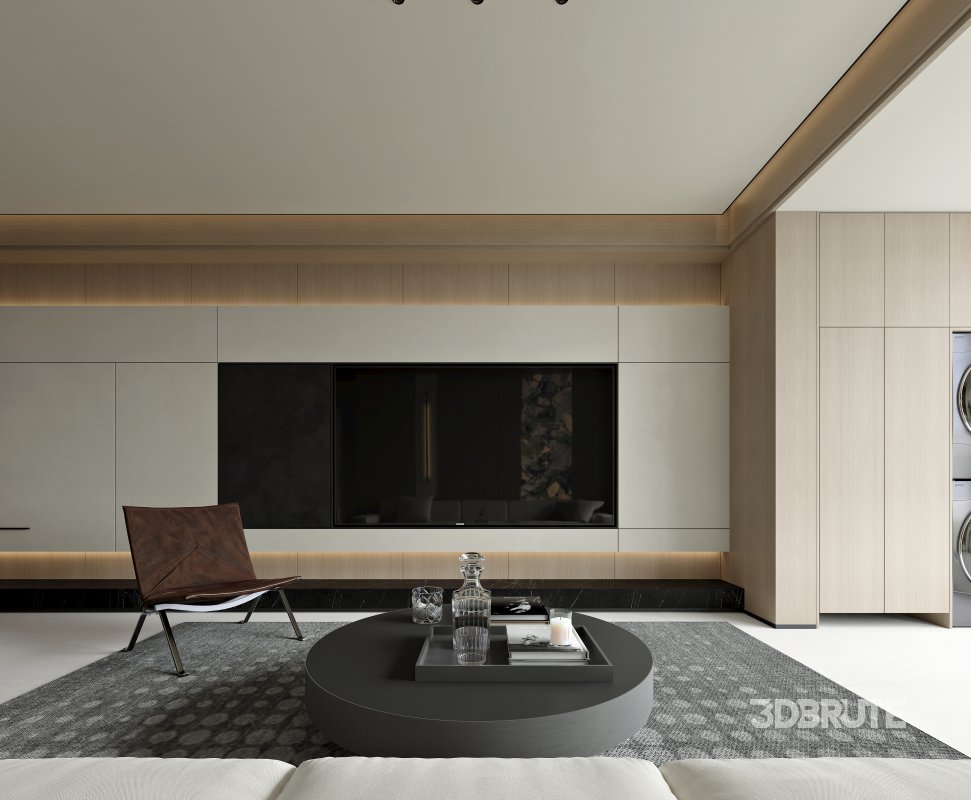 Modern living room dining room Image 4