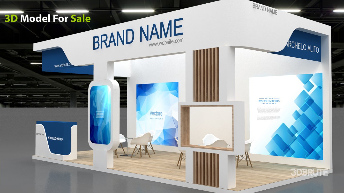 3d booth exhibition Image 1