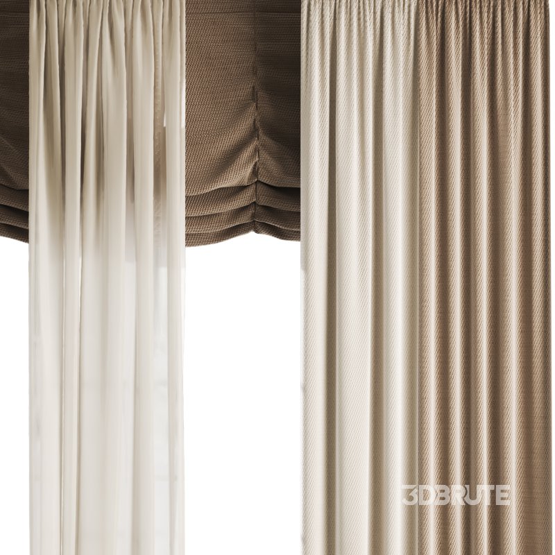 Silk and Cotton Curtain 051 Image 2