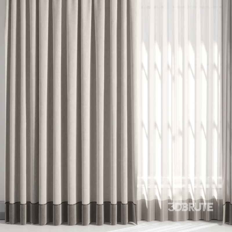 Silk and Cotton Curtain 08 Image 4