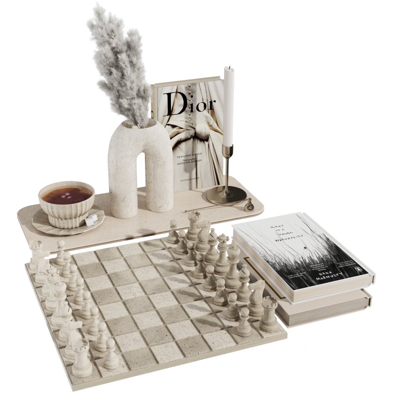 Decorative Chess Set Image 1