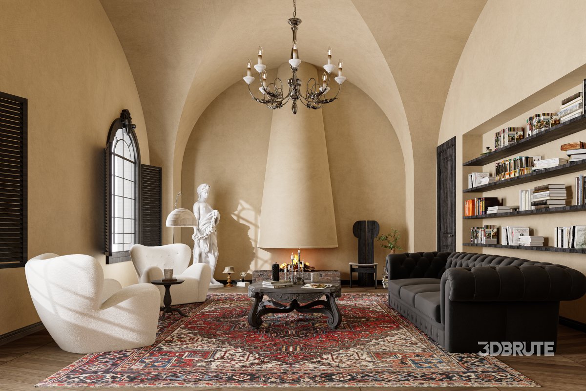 Classical living room Image 2