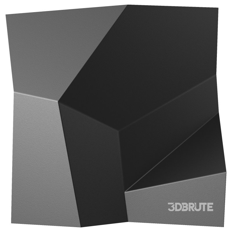 ENNAIA LUCA – Light Wall Steel Abstract Sculpture Image 2