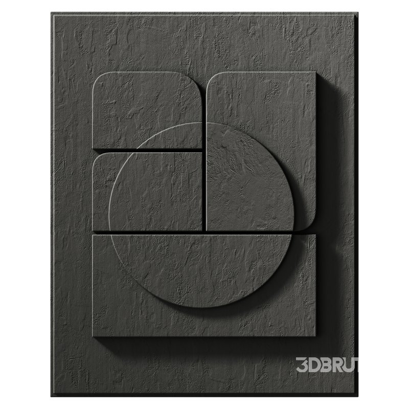 Decorative panel 3D ART RELIEF 05 Image 6