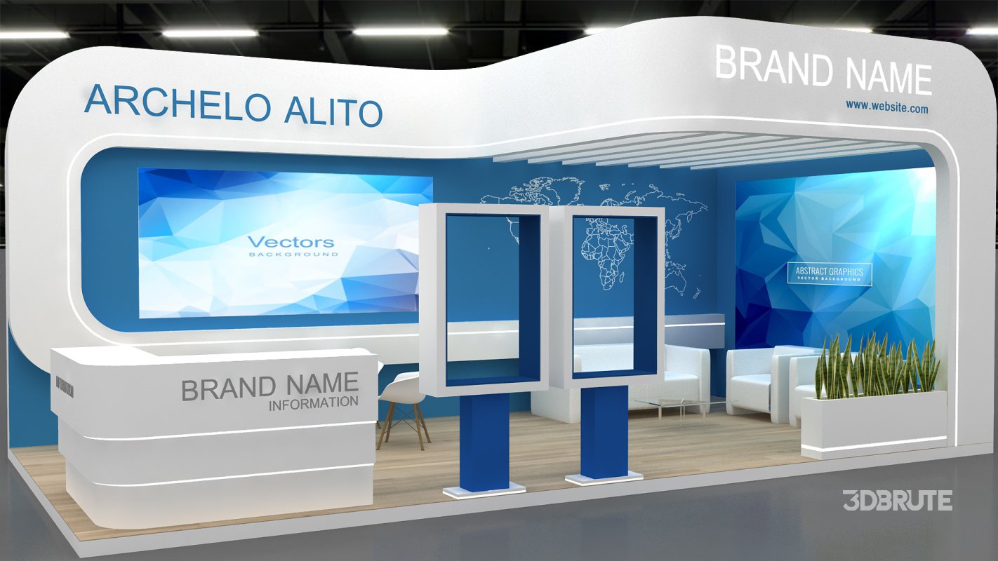 3d exhibition model Image 6