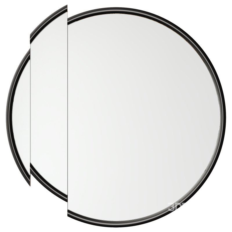 SPLIT MIRROR ROUND by LEE BROOM Mirror 10 Image 1
