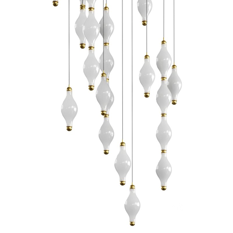 Dewy S4 Vertical vol 3 Pendant Lamp by euroluce Image 5