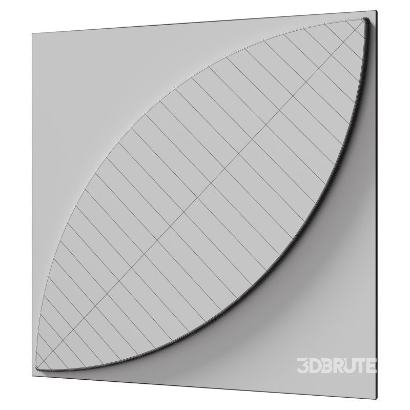 3D panel “Lepestok” by Gesso 3d Image 3