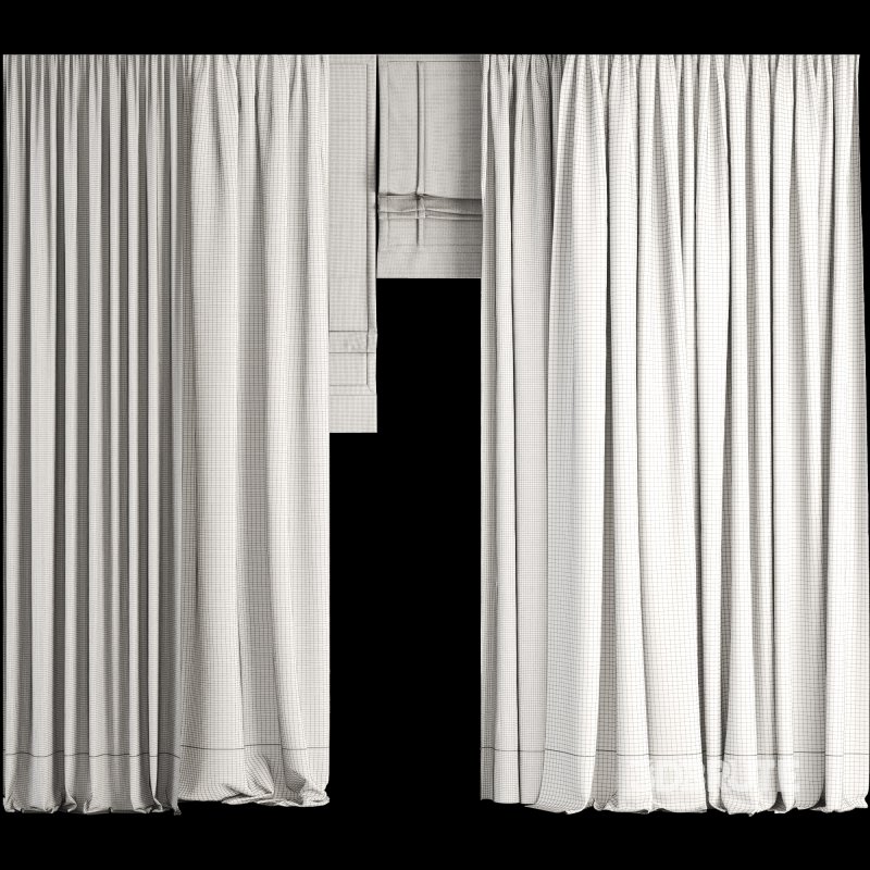 Silk and Cotton Curtain 041 Image 3