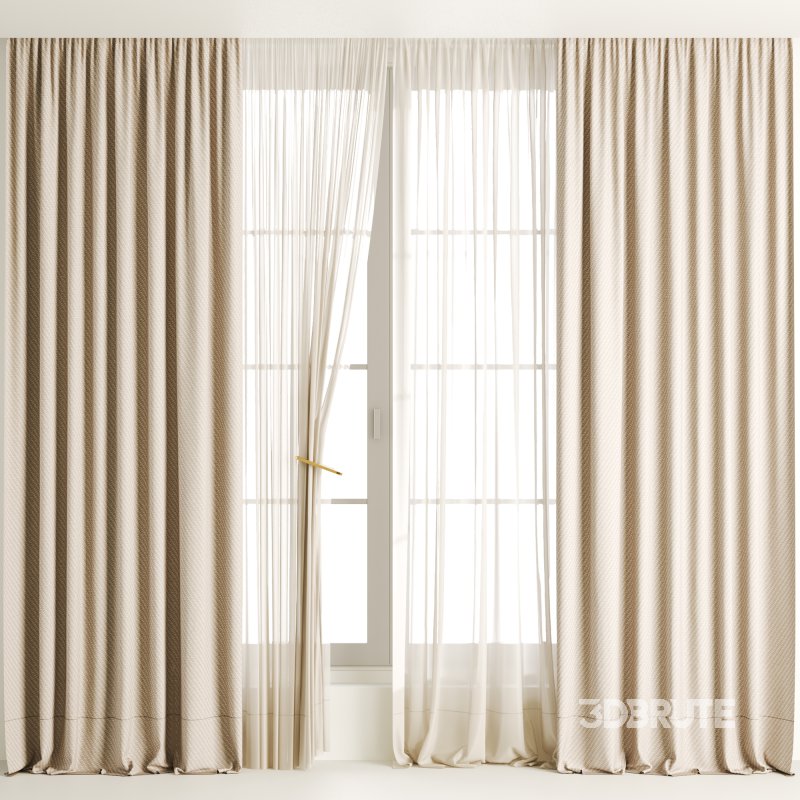 Silk and Cotton Curtain 030 Image 1