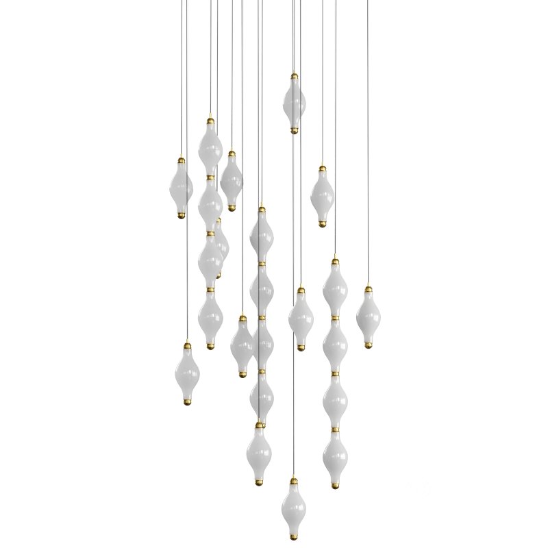 Dewy S4 Vertical vol 3 Pendant Lamp by euroluce Image 1