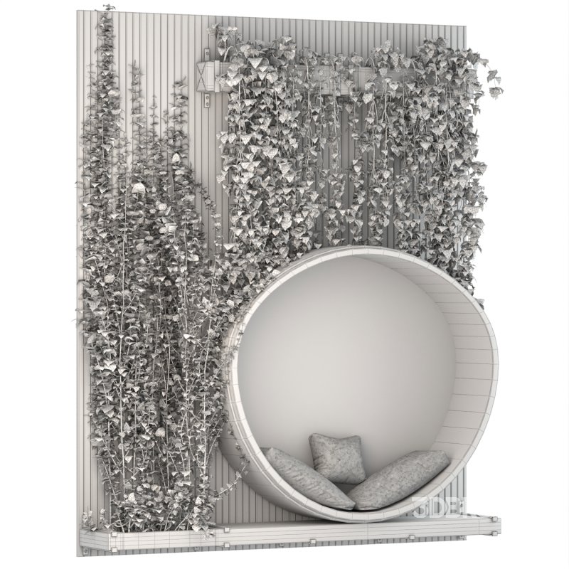 Boho Wall Plant Furniture 02 Image 4