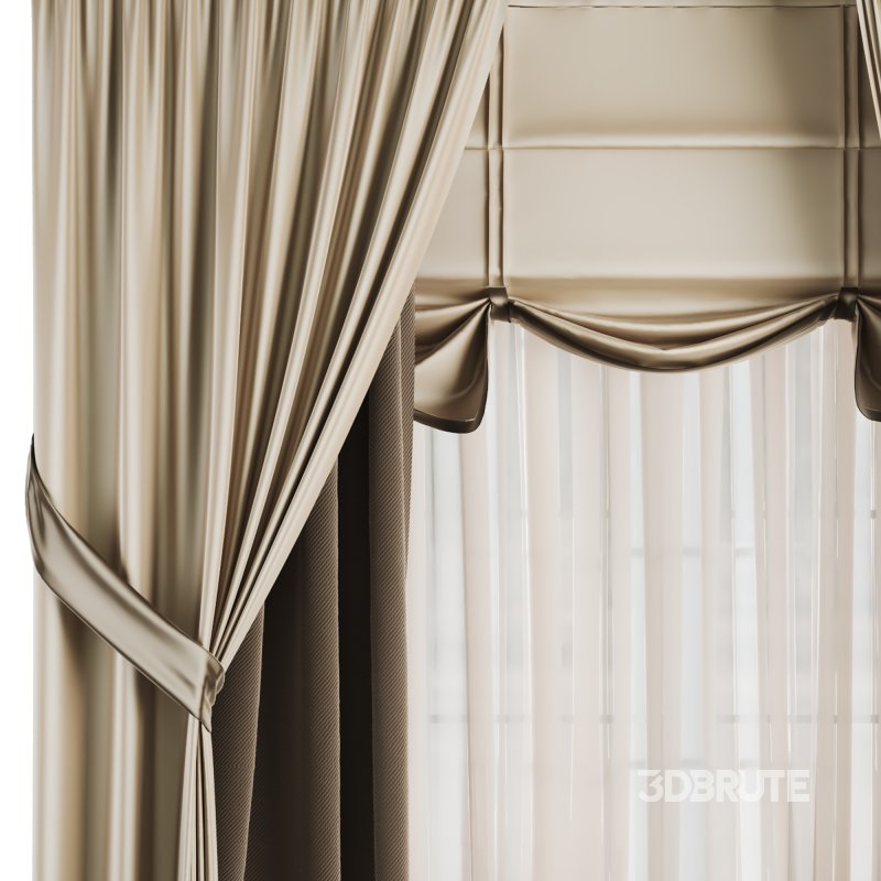 Silk and Cotton Curtain 045 Image 2