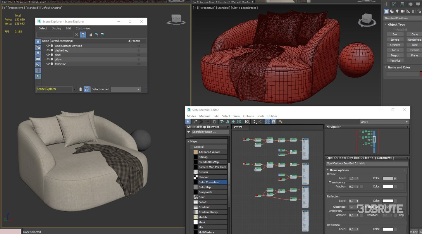 Opal Outdoor Day Bed Image 8