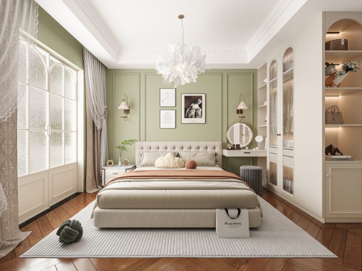 Modern bedroom