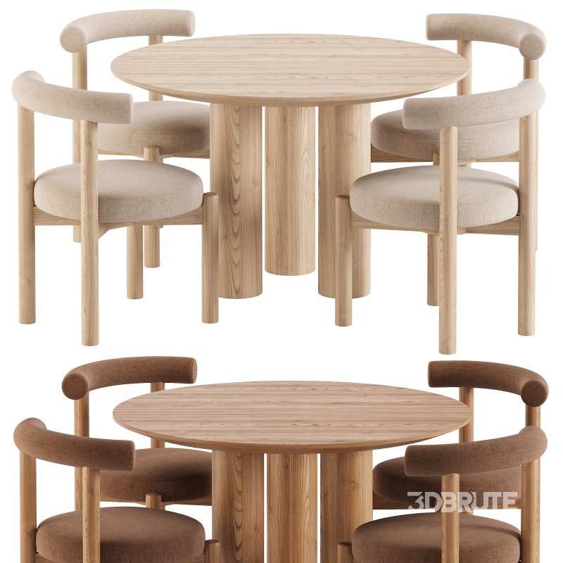 Dame Chair and Mojave Table Image 5