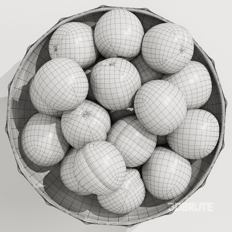 Low Glass Bowl Centerpiece with Apricots Image 4