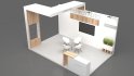 3d exhibition booth stand - Thumbnail 6