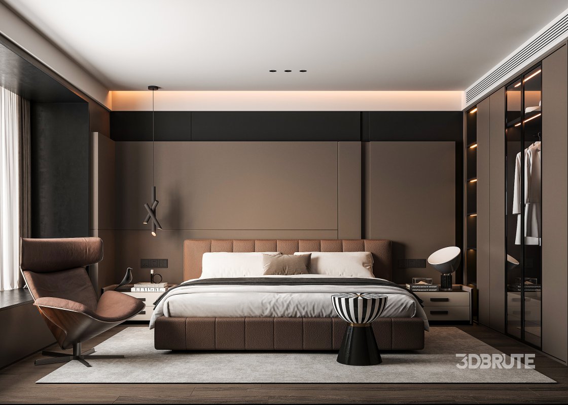Modern bedroom Image 1