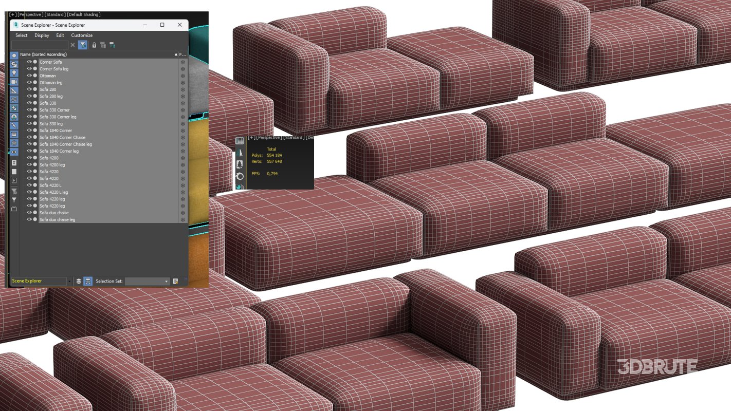 Soft Modular Sofa Image 14