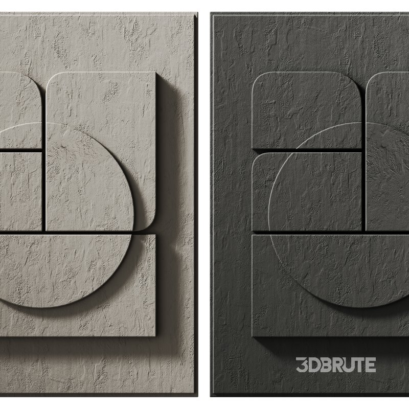 Decorative panel 3D ART RELIEF 05 Image 3