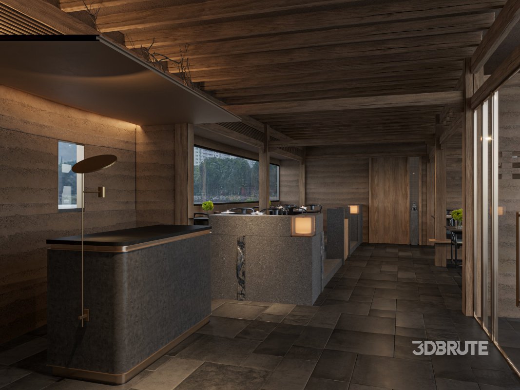 modern dining room Image 1