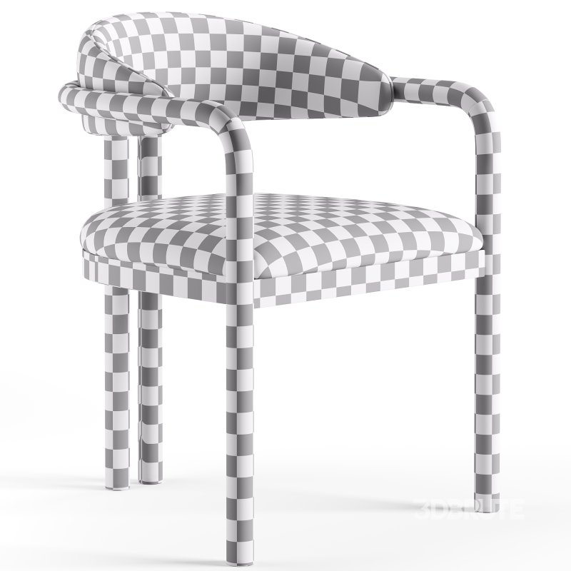 Palermo Fabric Dining Chair Image 6