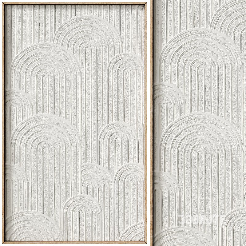 Decorative panel 3D ART RELIEF 34 Image 1