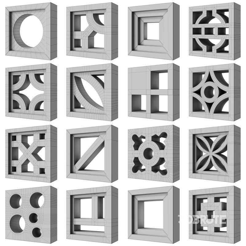 Modular Wall 24 Set by Tesselle Image 3