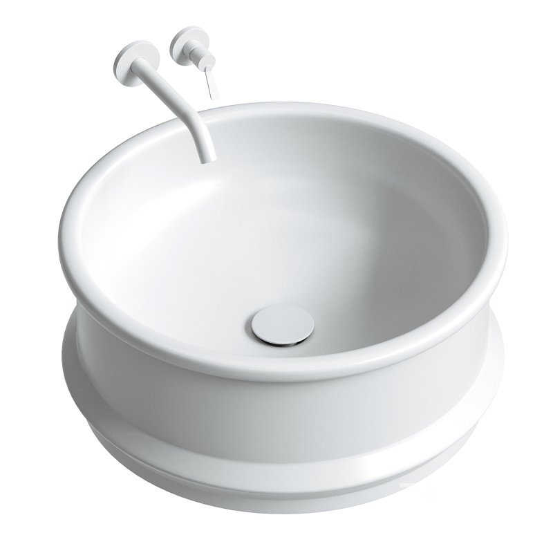 Vieques Over countertop washbasin Patricia Urquiola Image 2