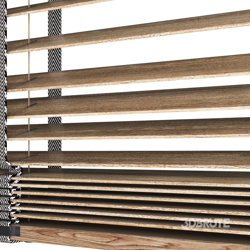 Wooden Blinds Set 020 Image 2