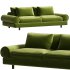 Black Tie Sebastian Green Sofa - Thumbnail 5