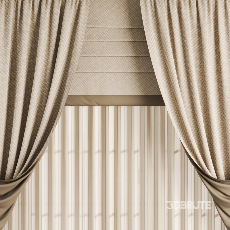 Roman and Cotton Curtain 055 Image 4