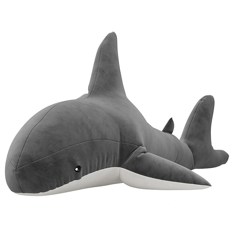 Sleeping Shark Plush Toy Image 3