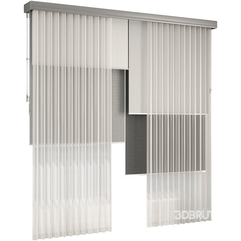 Silk and cotton curtain 021 Image 2