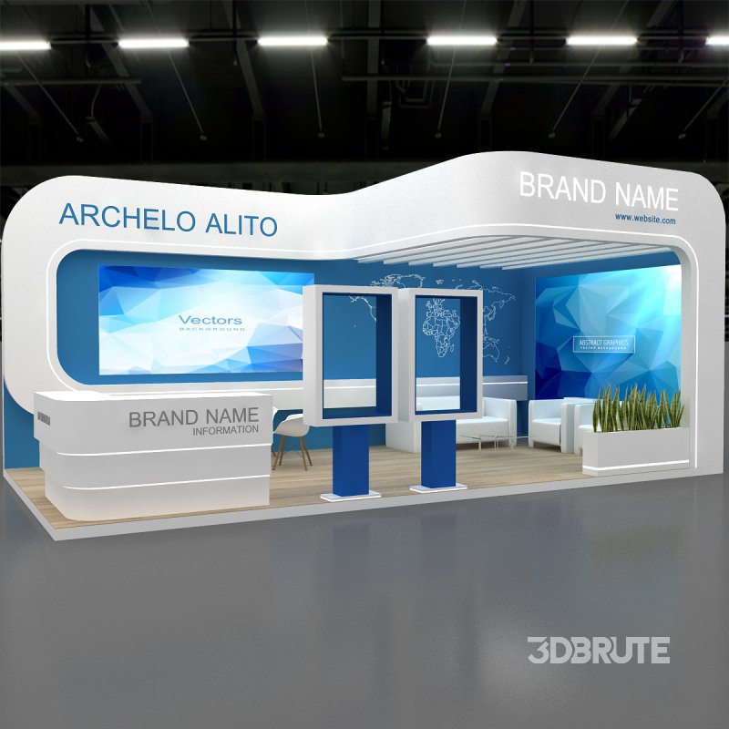 3d exhibition model Image 8